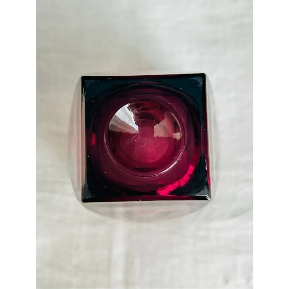 Hazel Atlas Moroccan Amethyst 4oz Flat Tumbler